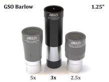 Barlow násobič GSO 3x ED 1,25"