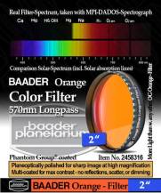 Filtr Baader 2458316 MC 570nm ORANŽOVÝ 2"
