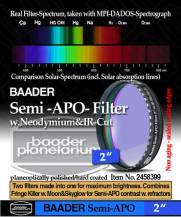 Filtr Baader 2458399 SemiApo 2" na potlačení barevné vady