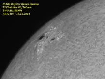 Filtr DayStar QUARK H-ALFA CHROMOSPHERE - SLUNEČNÍ NA POVRCH