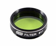 Filtr GSO #11 žlutozelený 1.25" světlý