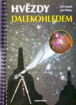 Kniha Hvězdy dalekohledem, J.Dušek, J.Píšala, Aventinum
